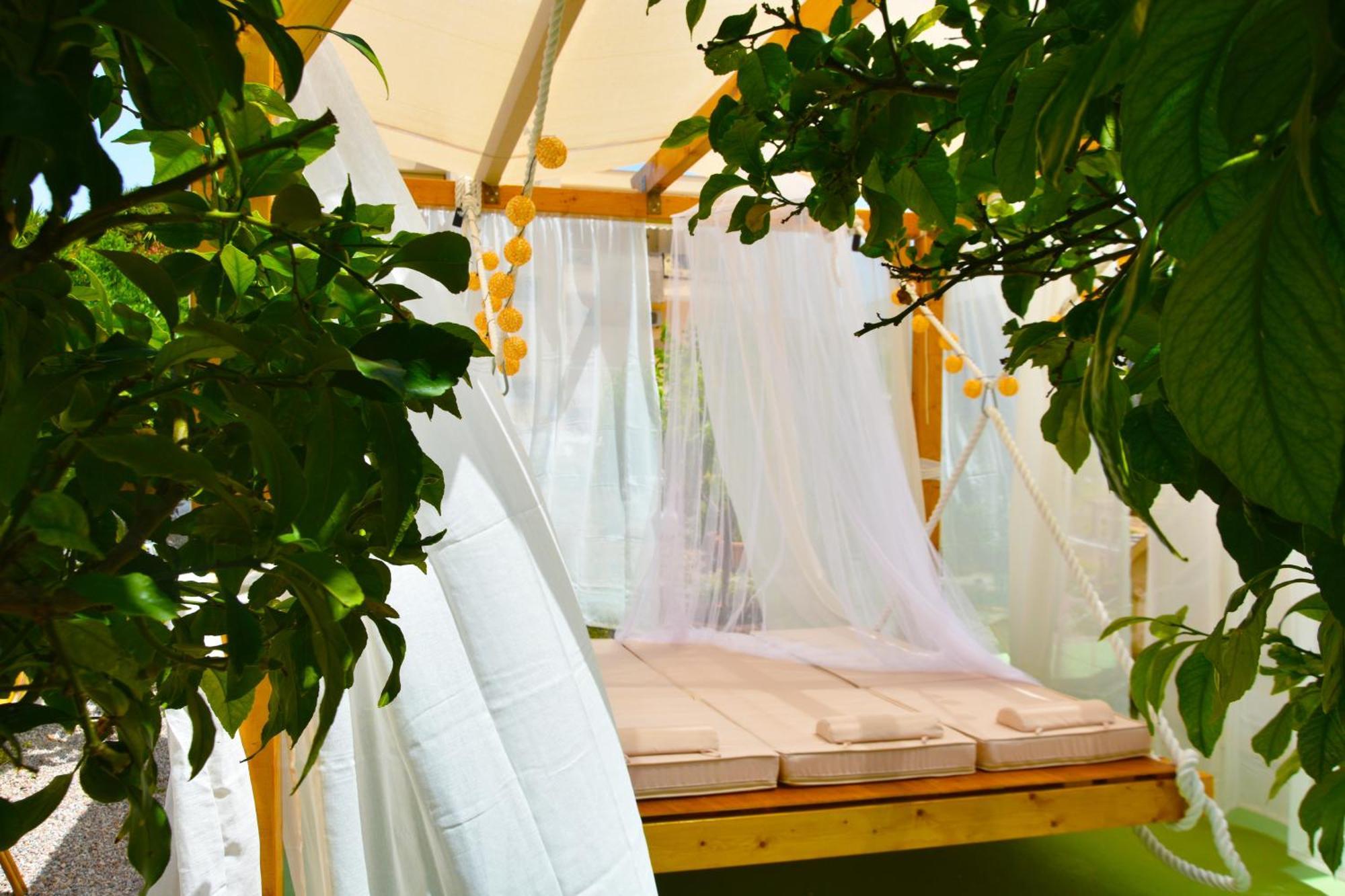 Pórto Ráfti Converted Shed Studio & Garden Hanging Bed מראה חיצוני תמונה