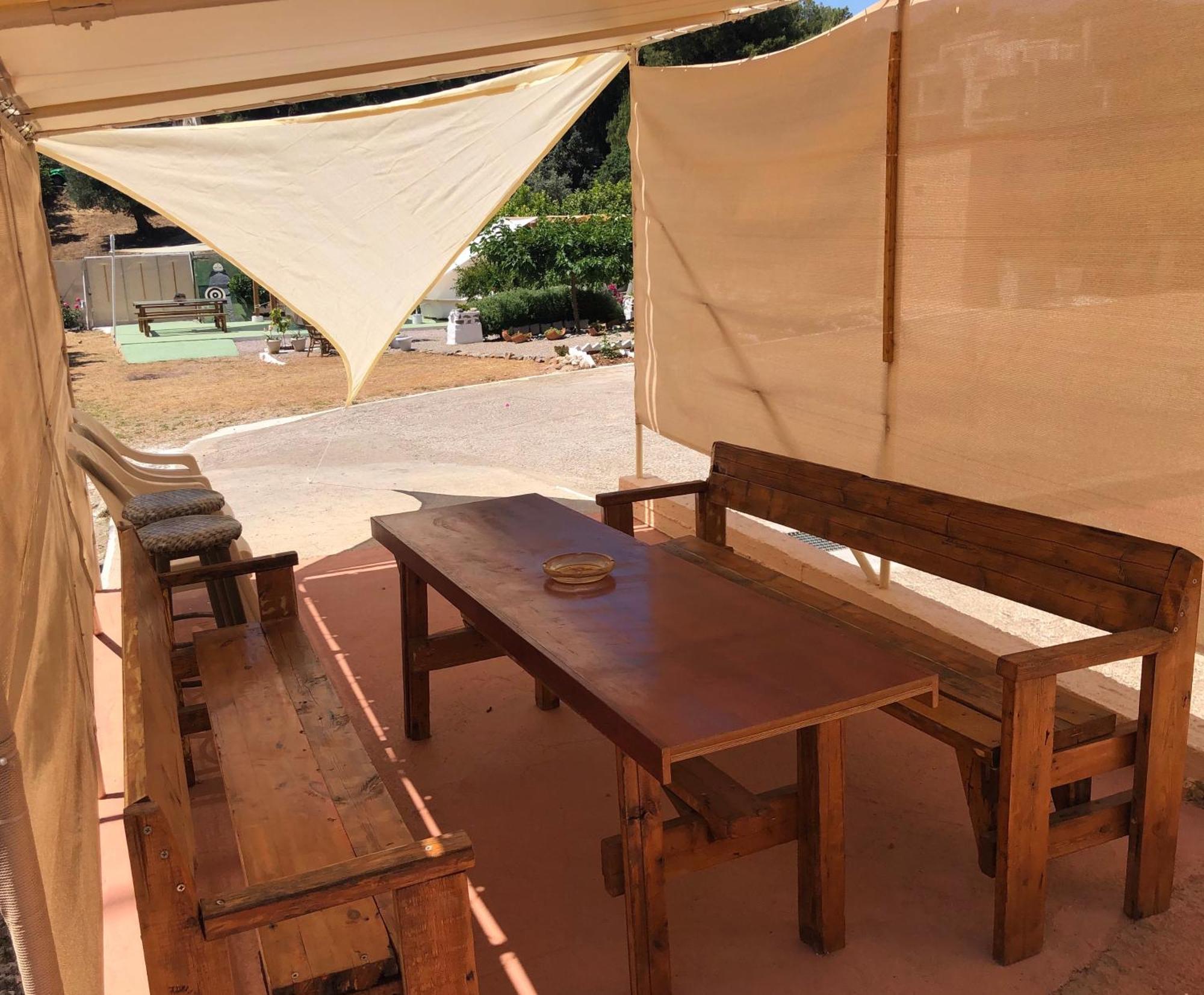Pórto Ráfti Converted Shed Studio & Garden Hanging Bed מראה חיצוני תמונה